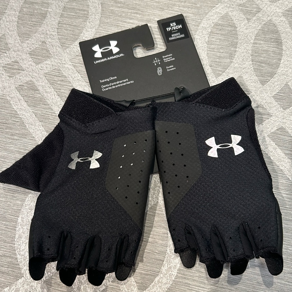 Under Armour Women's Weightlifting Gloves Fitness Training Gloves Gym size XS